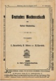 DEUTSCHES WOCHENSCHACH / 1907 vol 23, no 33